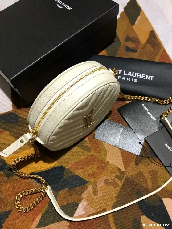 Tony Luxuries ROUND BAG YSL VINYLE CAMERA 0712